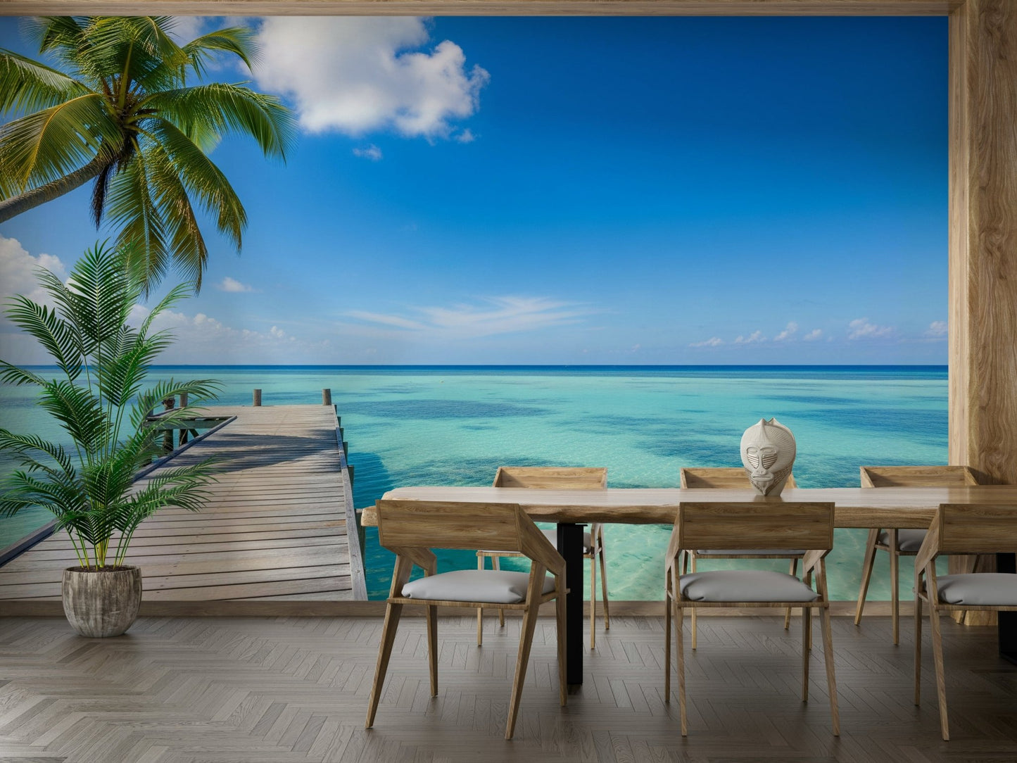 Tropical Getaway Wall Mural