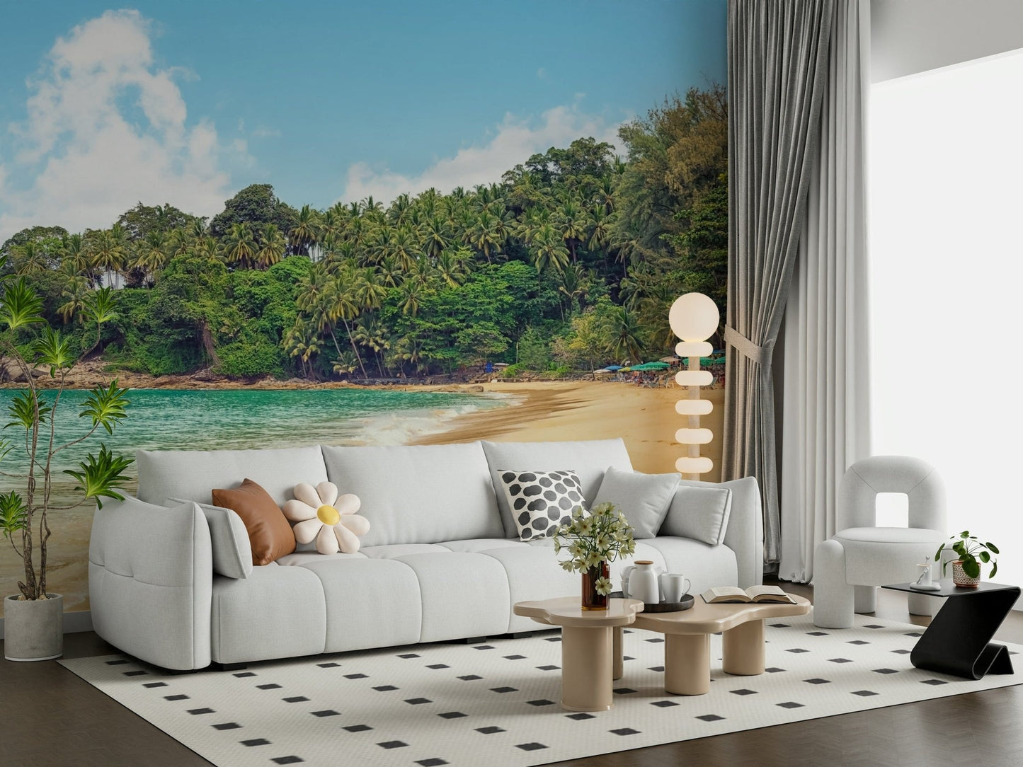 Tropical Haven Wall Mural