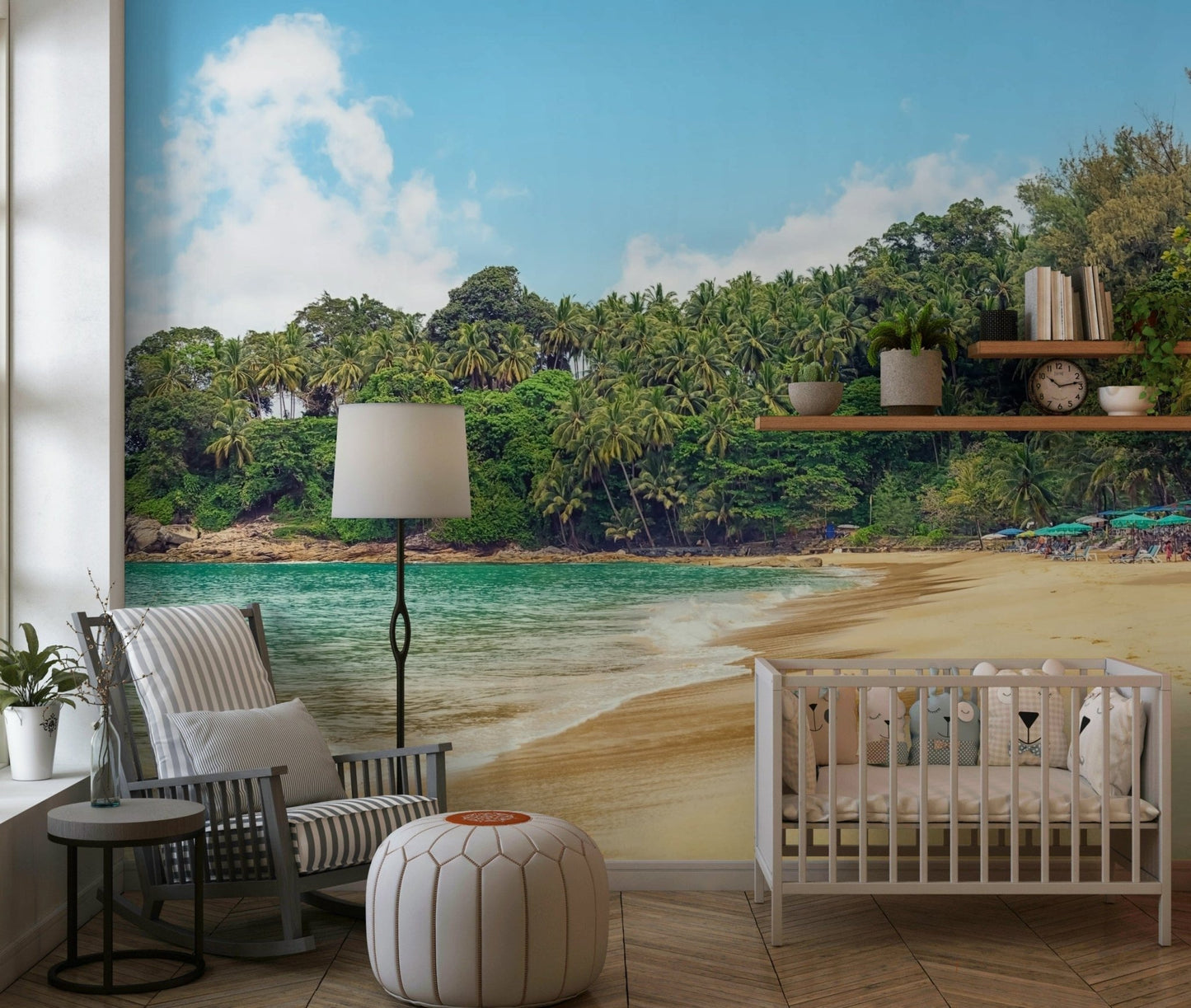 Tropical Haven Wall Mural
