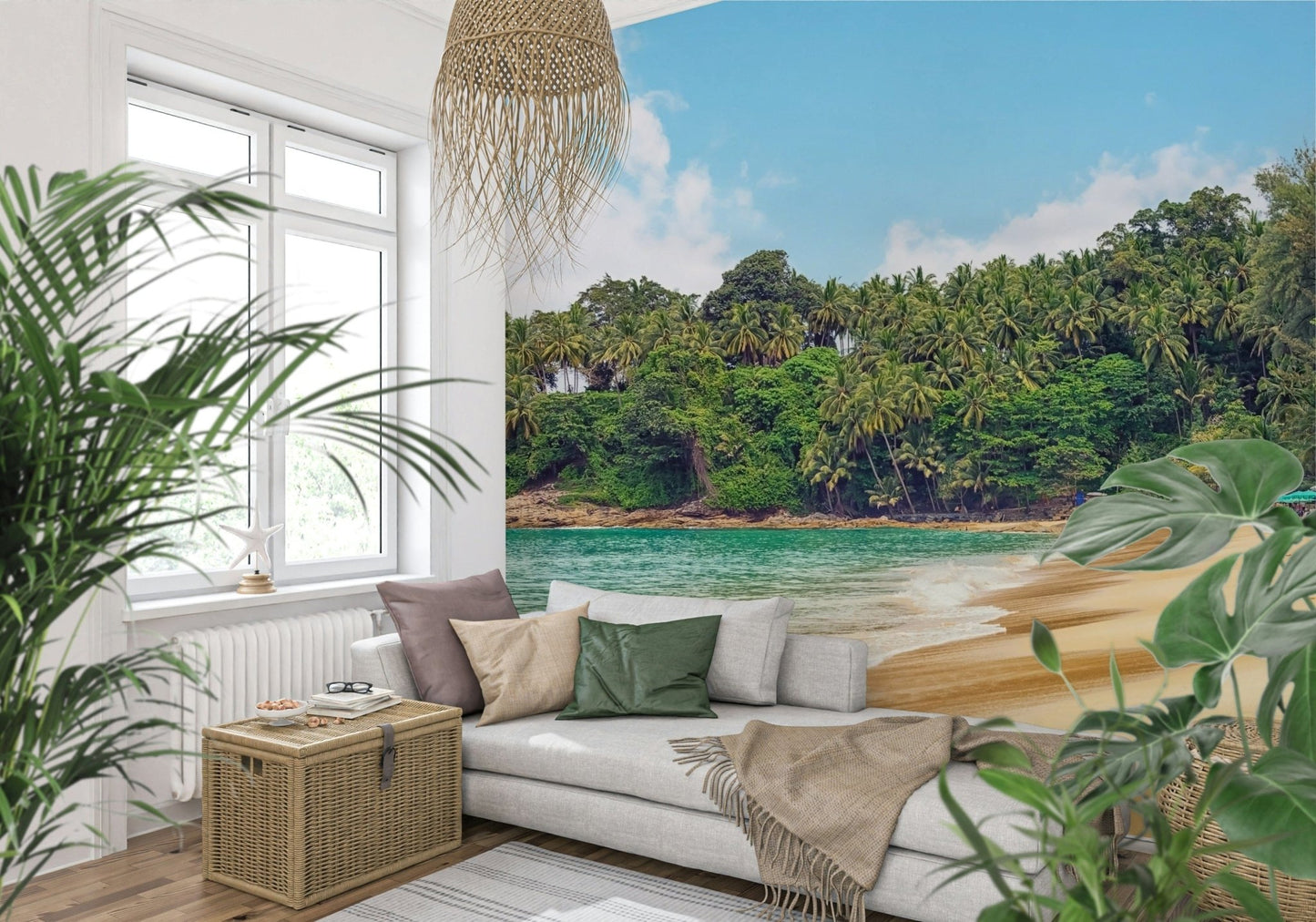 Tropical Haven Wall Mural
