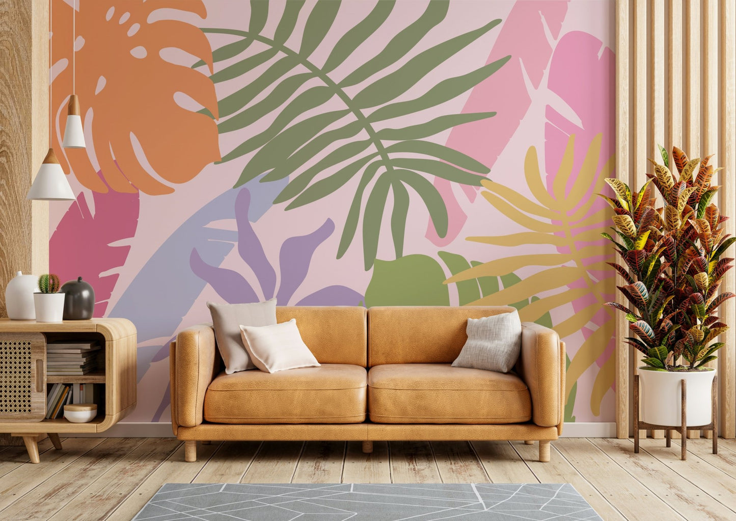 Tropical Hues Wall Mural