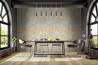 Sandy Shores wallpaper mural creating a calming beach retreat., AN124