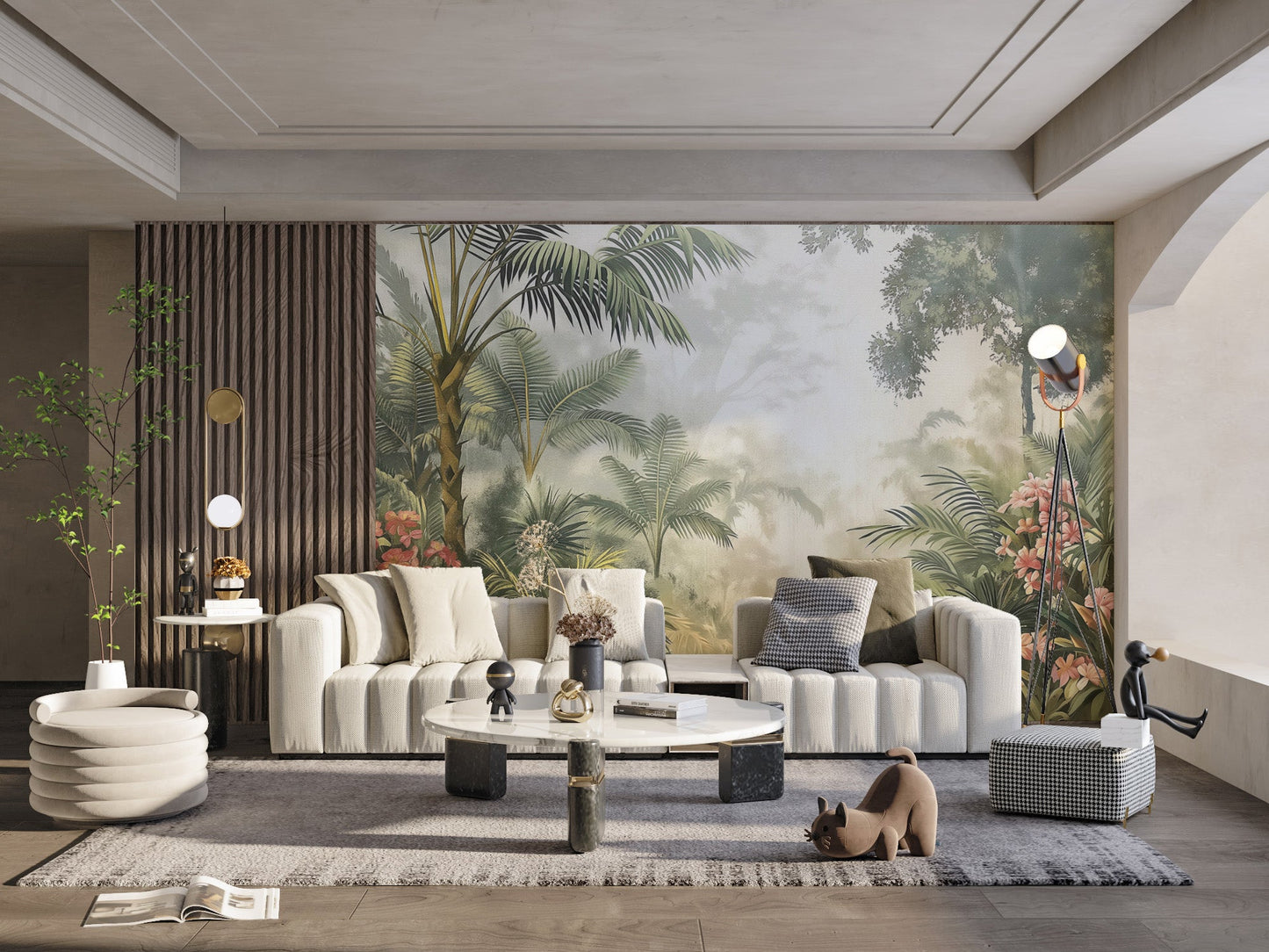 Tropical Mist Wallpaper Mural