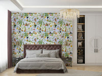 Tropical monkey wallpaper for adventurous spaces

