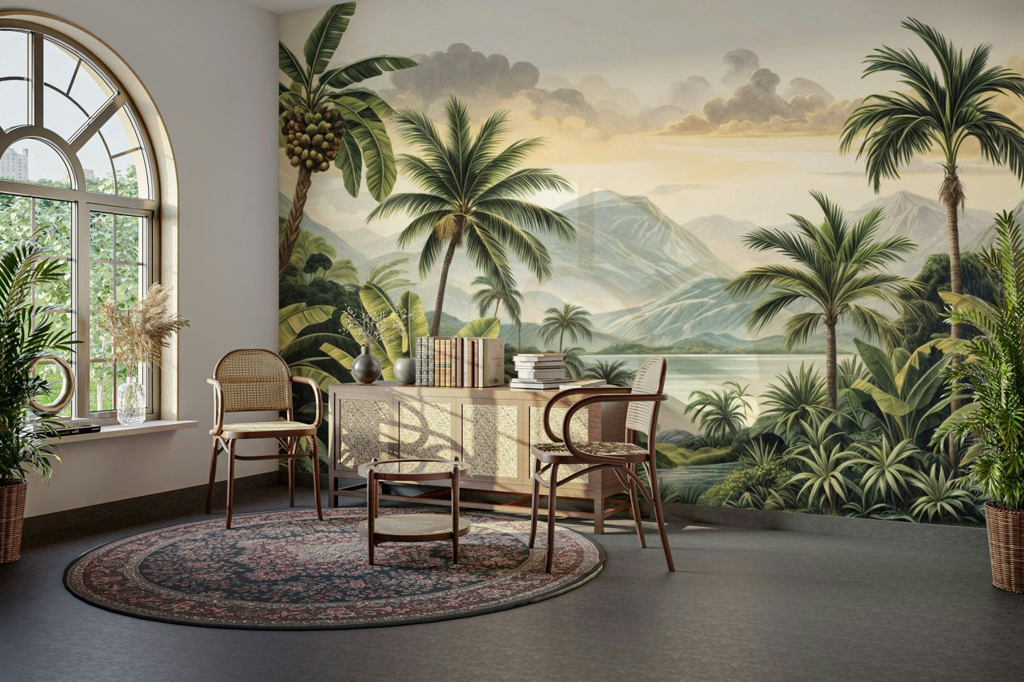 The style is artistic and natural.

