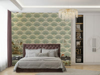 Lush tropical oasis wall mural

