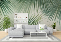 Easy-install tropical oasis wall mural, GD1135