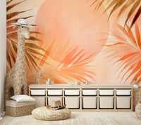 Wallpaper for walls with a serene, artistic feel

