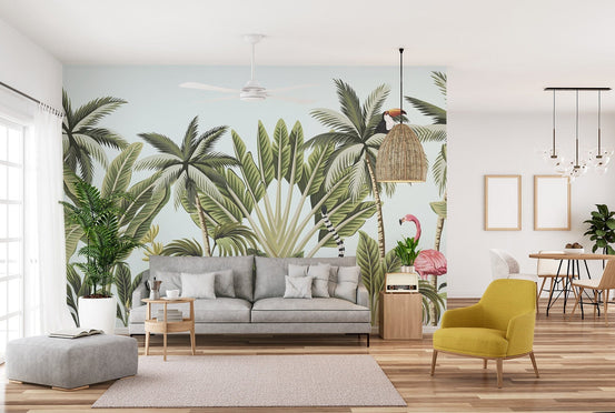 Tropical Plants & Animals Wallpaper Mural tropical-21

