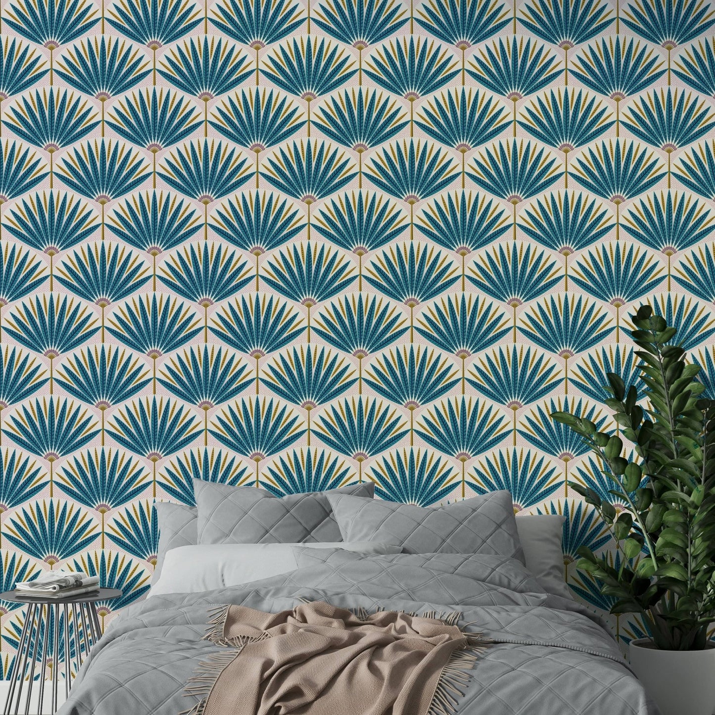 Radiant nature-inspired wall decor

