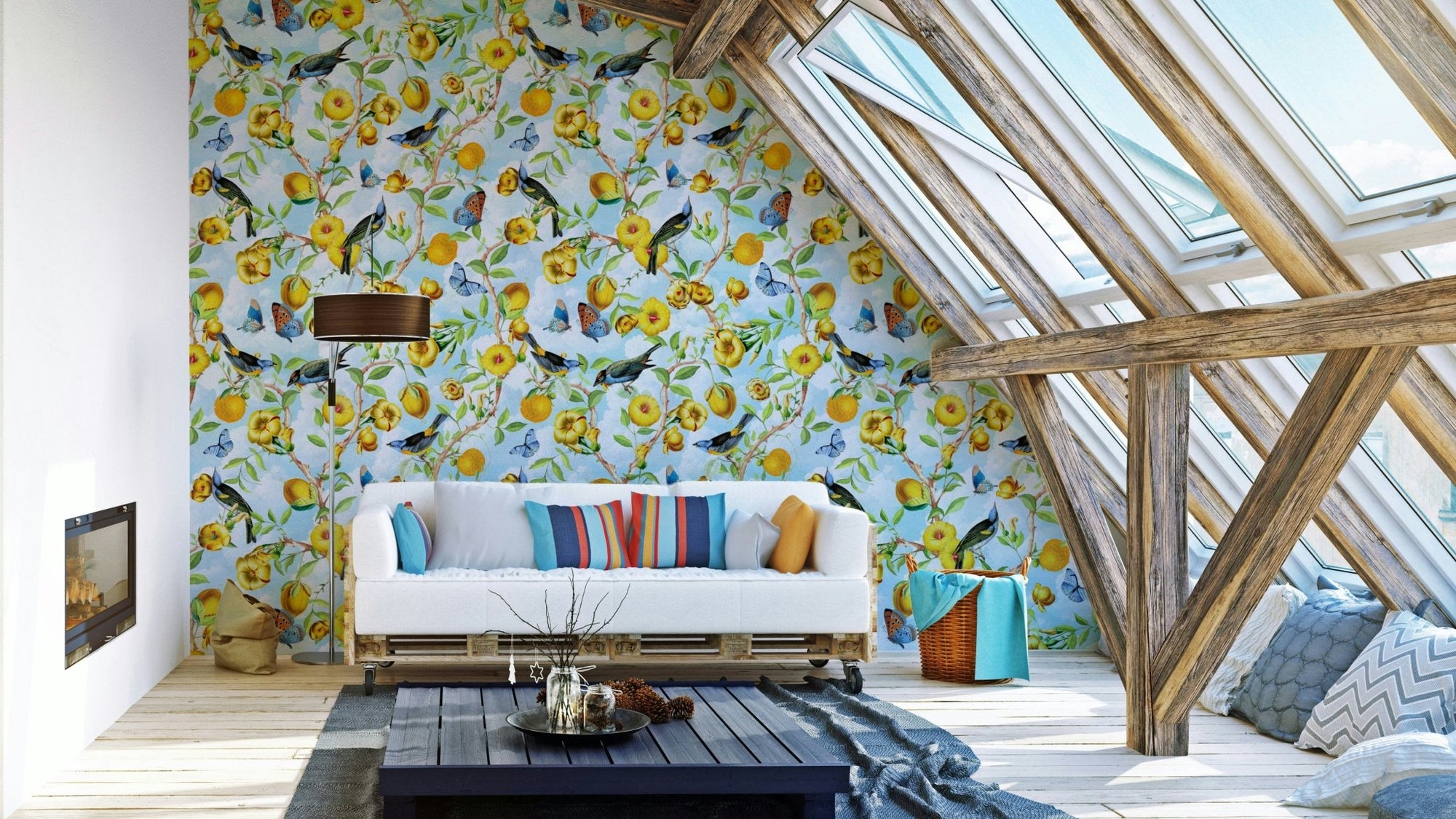 Tropical Rhapsody 1 wallpaper in vivid colors., GD1448