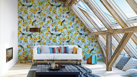 Tropical Rhapsody 1 wallpaper in vivid colors.

