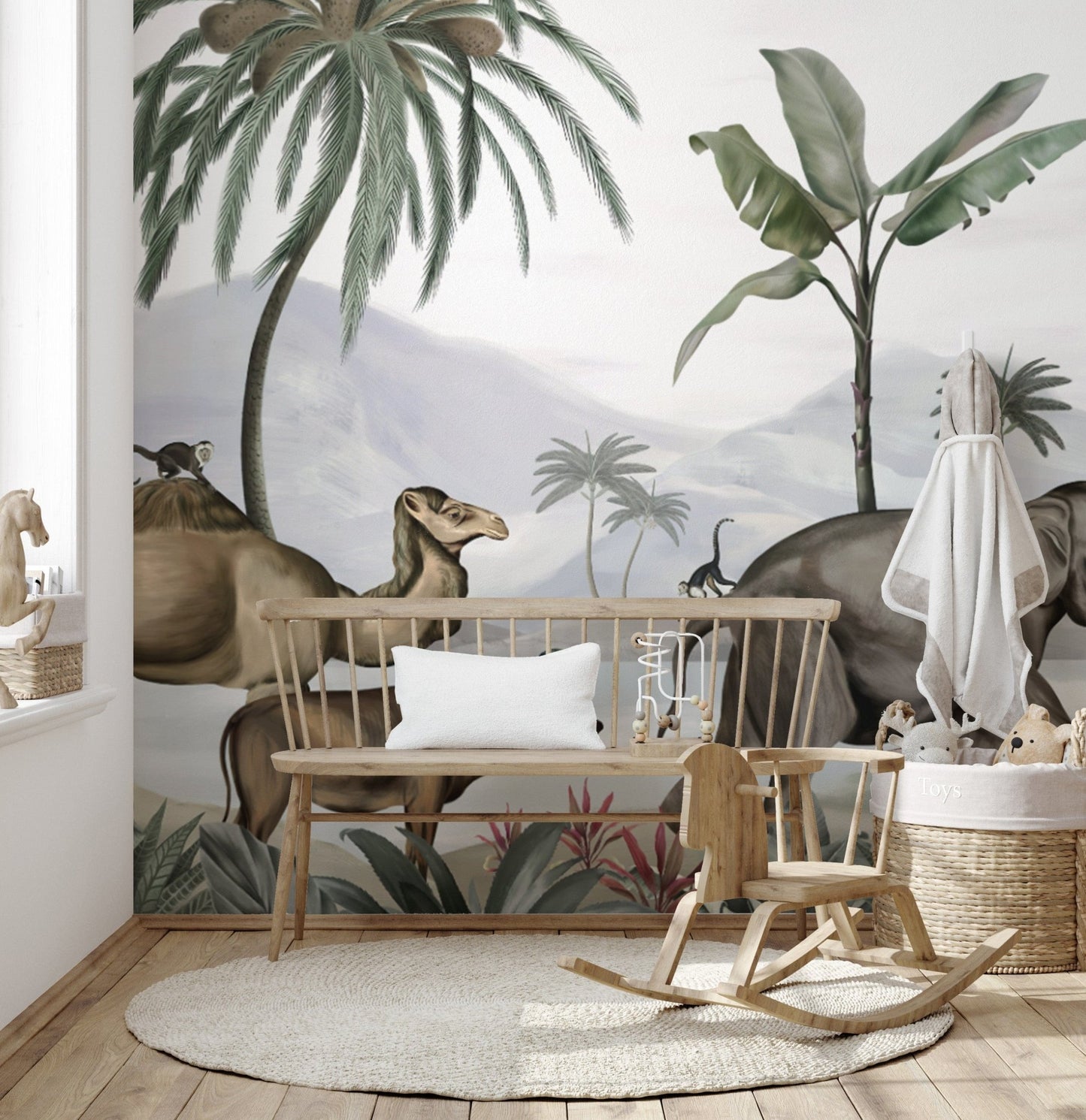 Wildlife Animal Wallpaper for Home Decor B726
