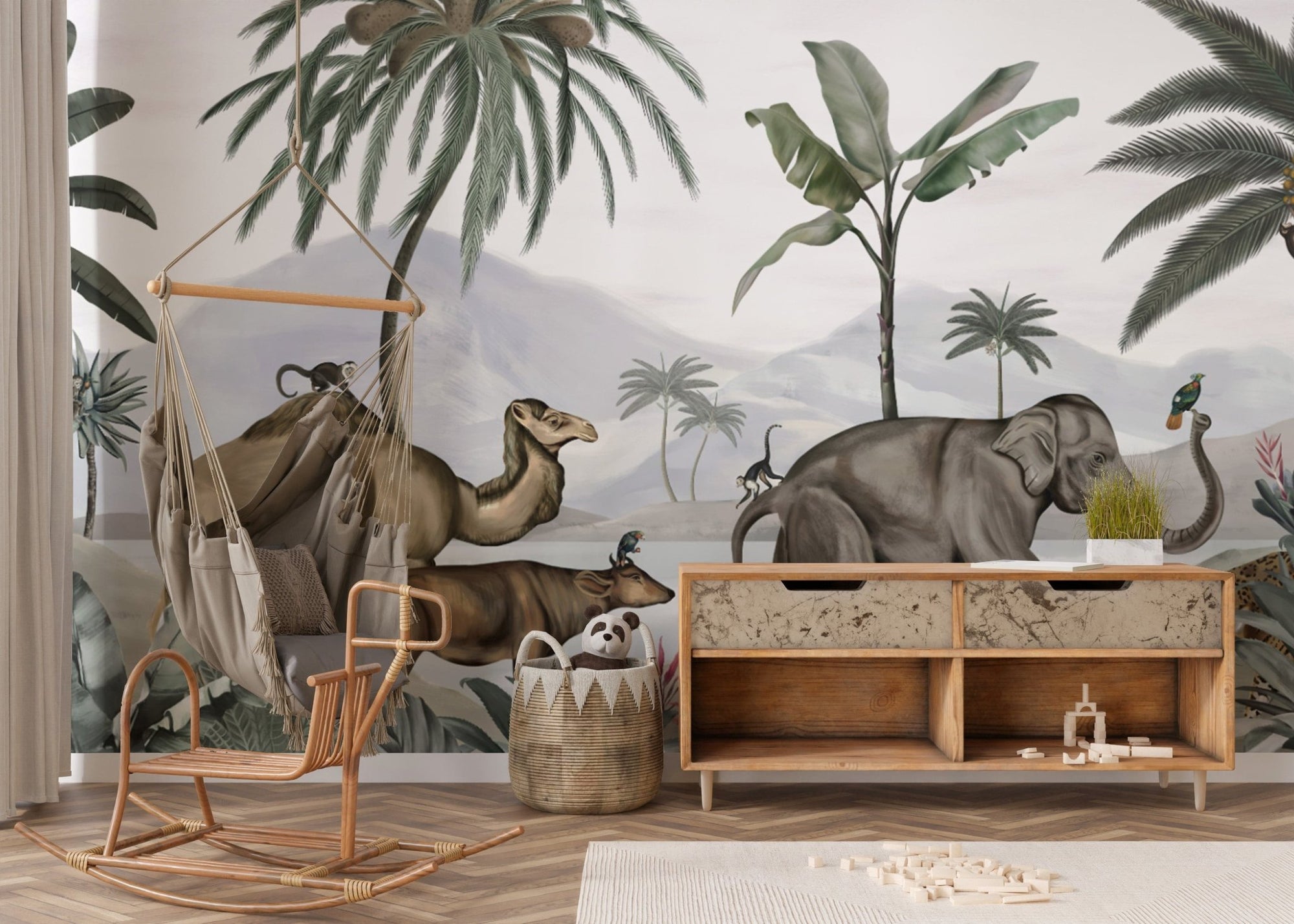 Tropical Safari Wildlife Animal Wallpaper
B726