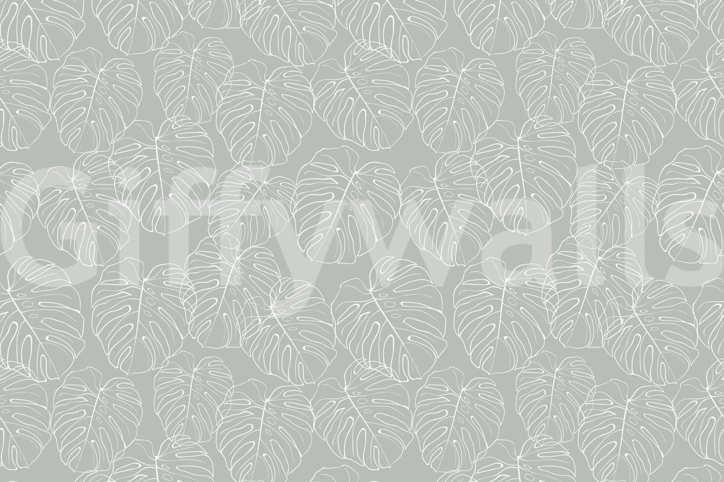 Tropical sketch, peaceful and calm

