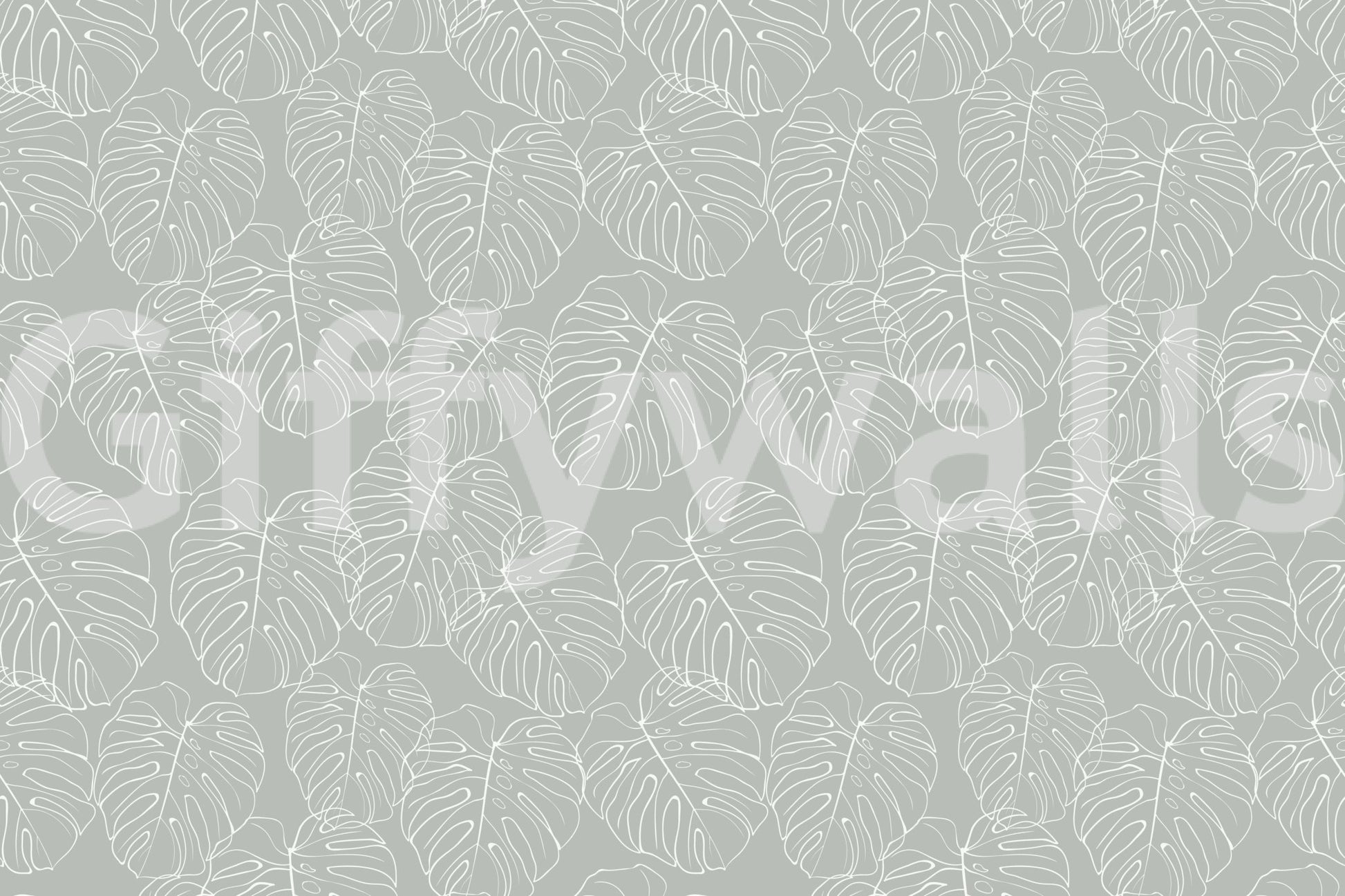 Tropical sketch, peaceful and calm

