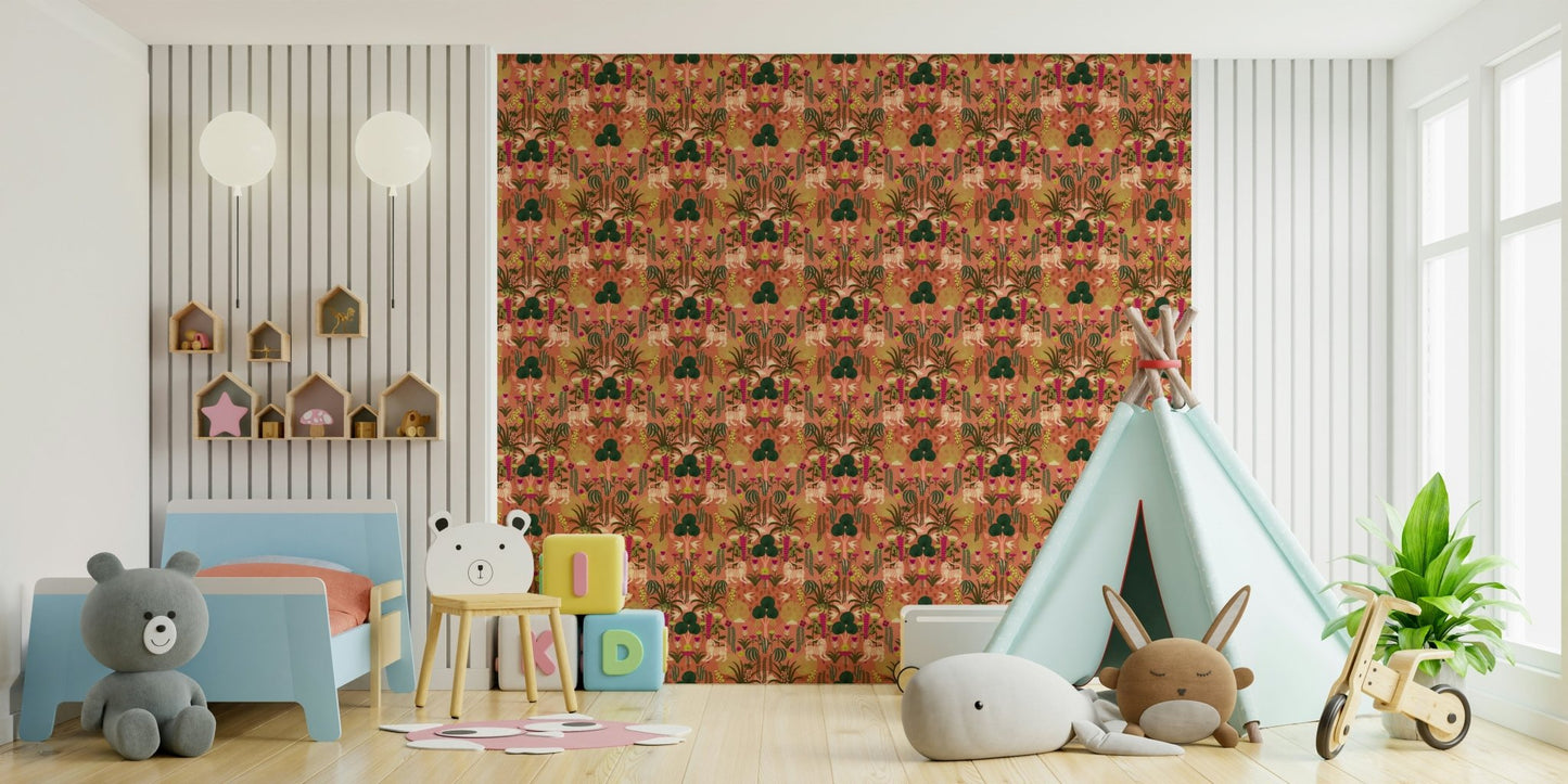 Easy-install tiger wall mural GD807

