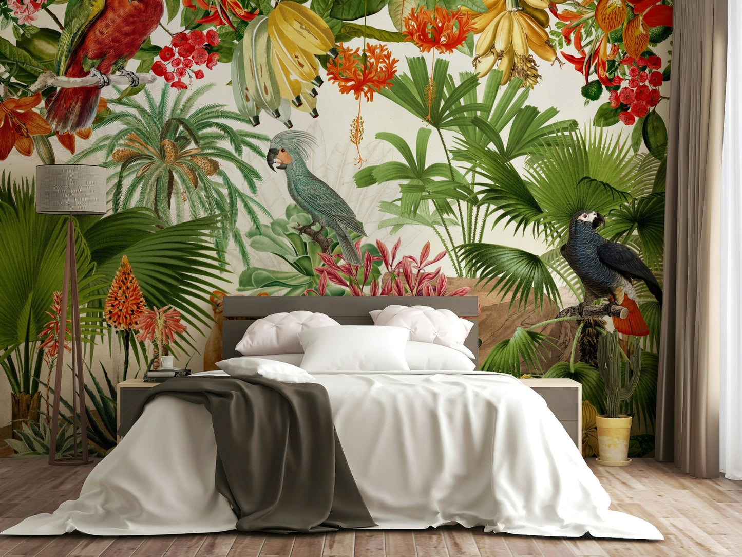 Vintage Eden Wall Mural Bringing Nature Indoors