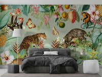 Tropical Vintage Expedition 1 Wall Mural