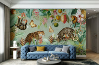Tropical Vintage Expedition 1 Wall Mural