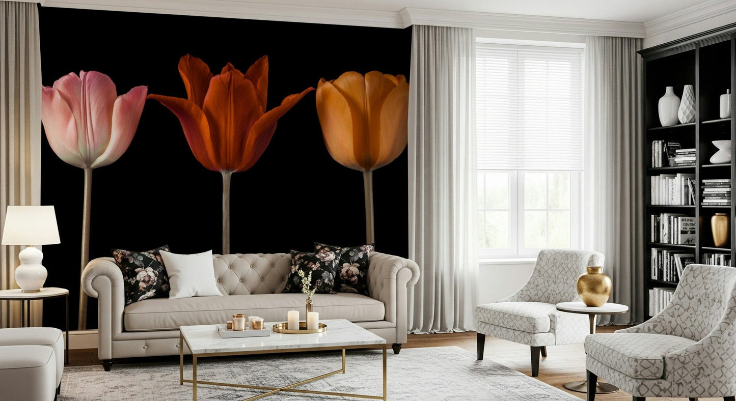 Artistic nature wall mural for a calm and peaceful environment., GD7712