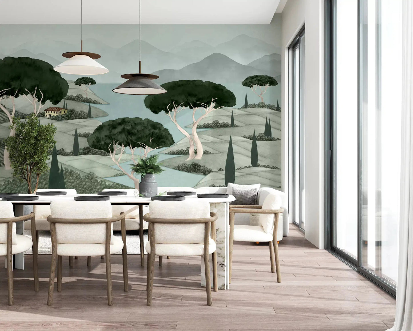 Tuscan Dreamscape Wall Mural, GD8964