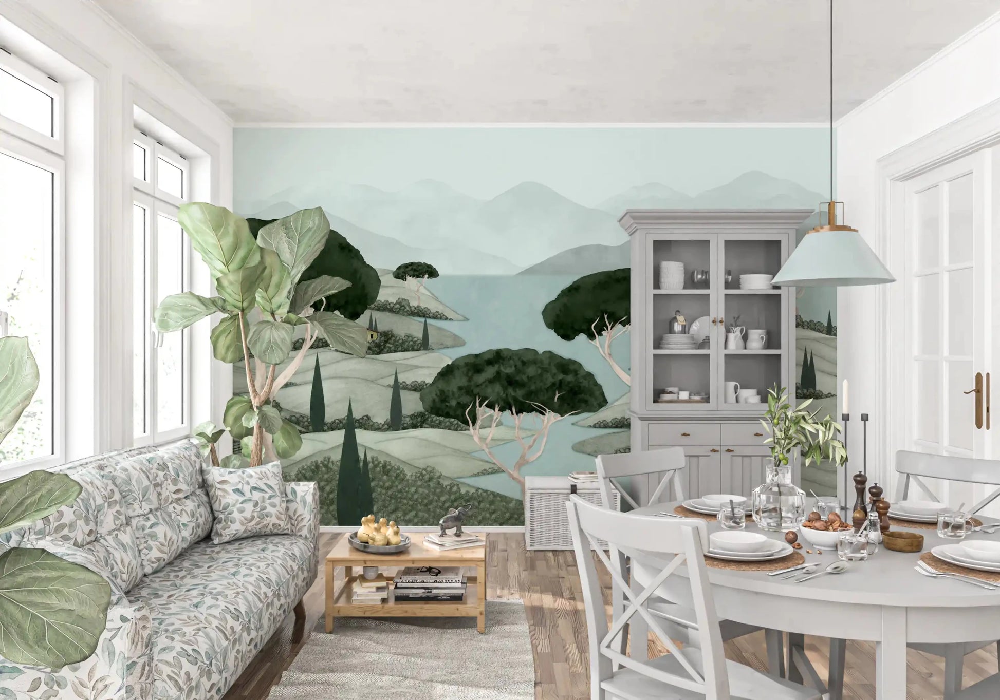 Tuscan Dreamscape Wall Mural, GD8964