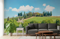 Tuscan Hillside Wall Mural