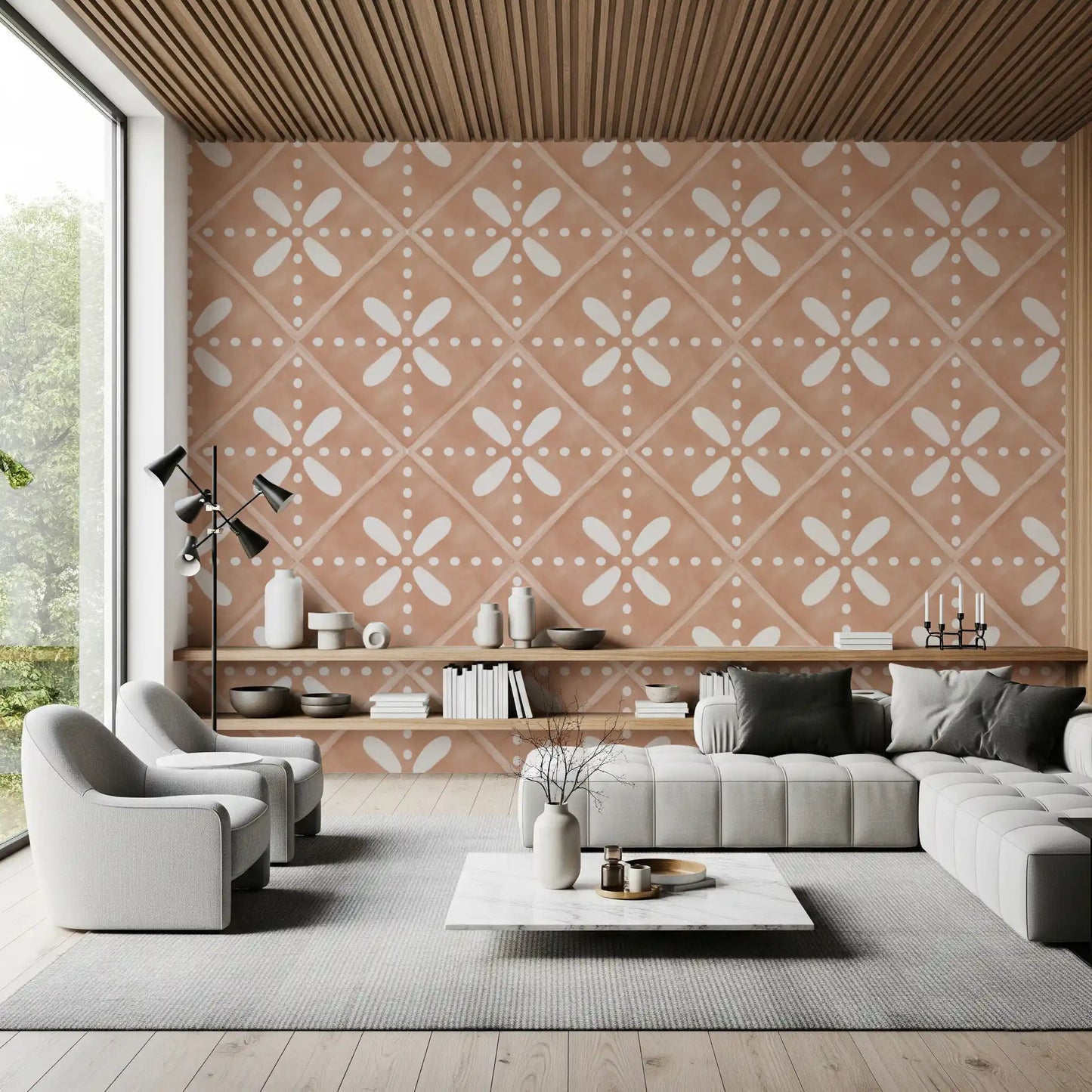 Tuscany Cotto Tiles Wallpaper⁠GD9575