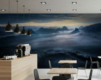 A serene dreamy landscape wall mural for your decor.