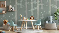 Twilight-inspired nursery tree wallpaper mural