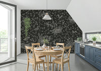 Artistic render of the evocative Twilight Woods Wall Mural