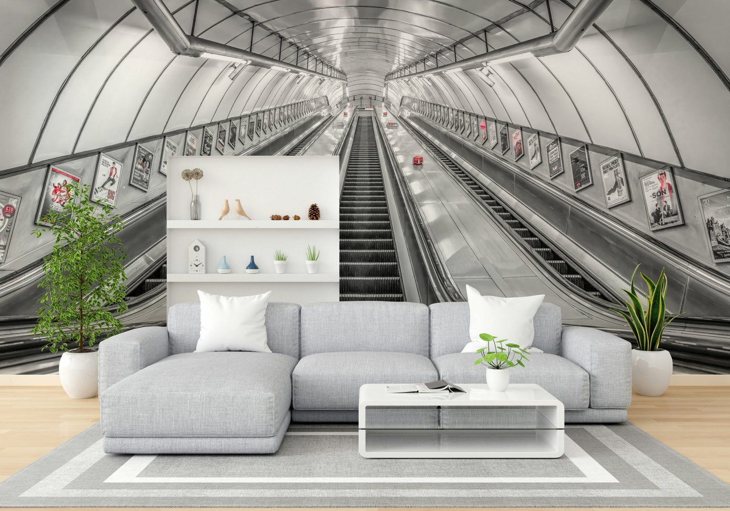 The feeling is one of urban energy and elegance.

