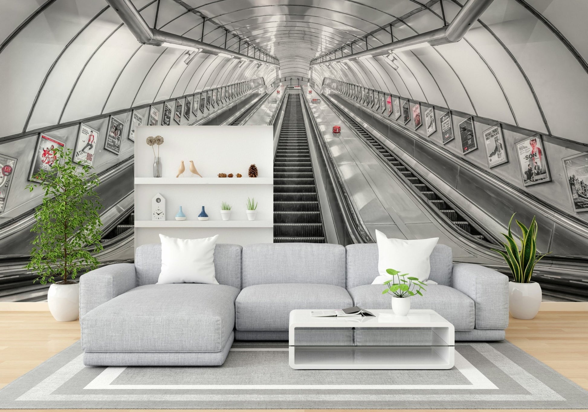 The feeling is one of urban energy and elegance.

