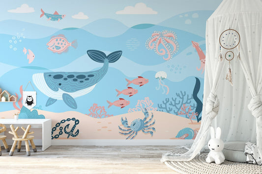 Underwater Fish Wallpaper Kids-13
