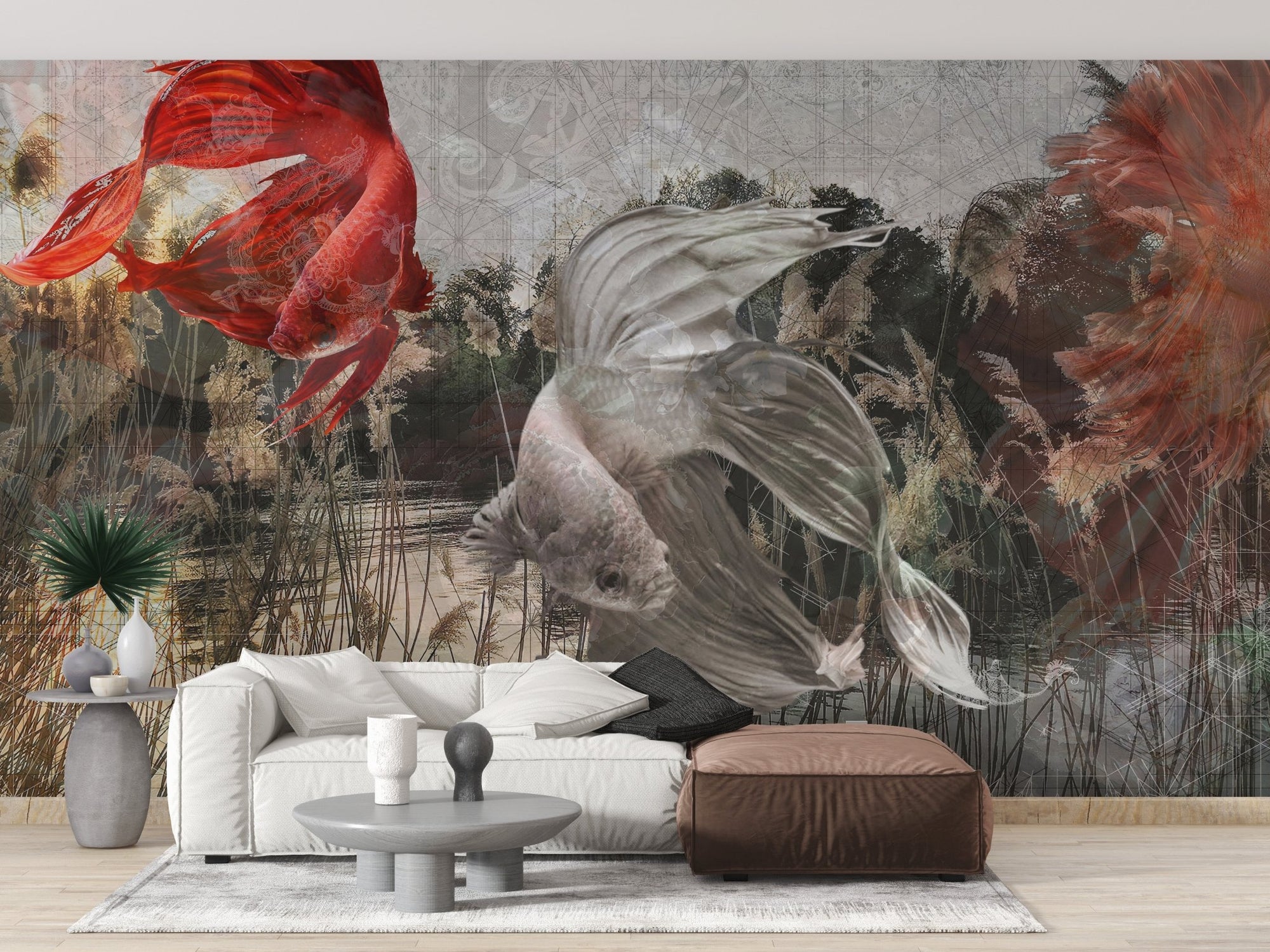 Underwater Fishes Wallpaper Murals A317