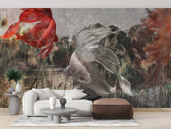 Underwater Fishes Wallpaper Murals A317
