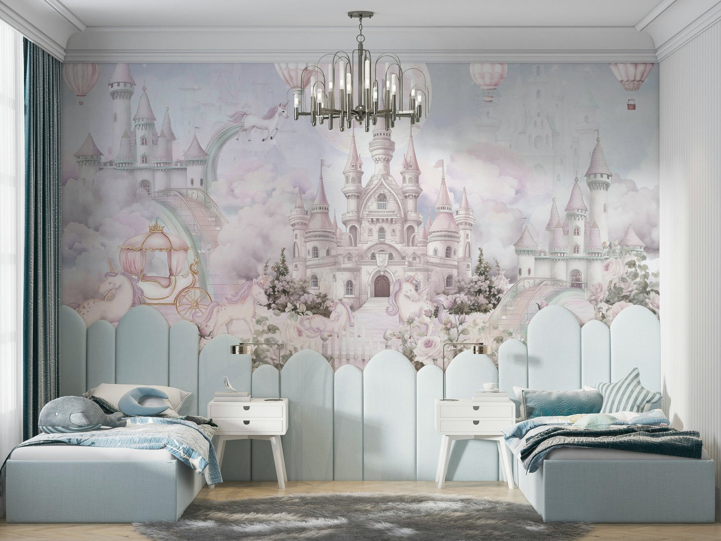 The overall scene feels peaceful and happy.

