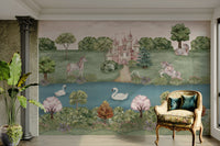 Wallpaper for walls with a fantastical landscape

