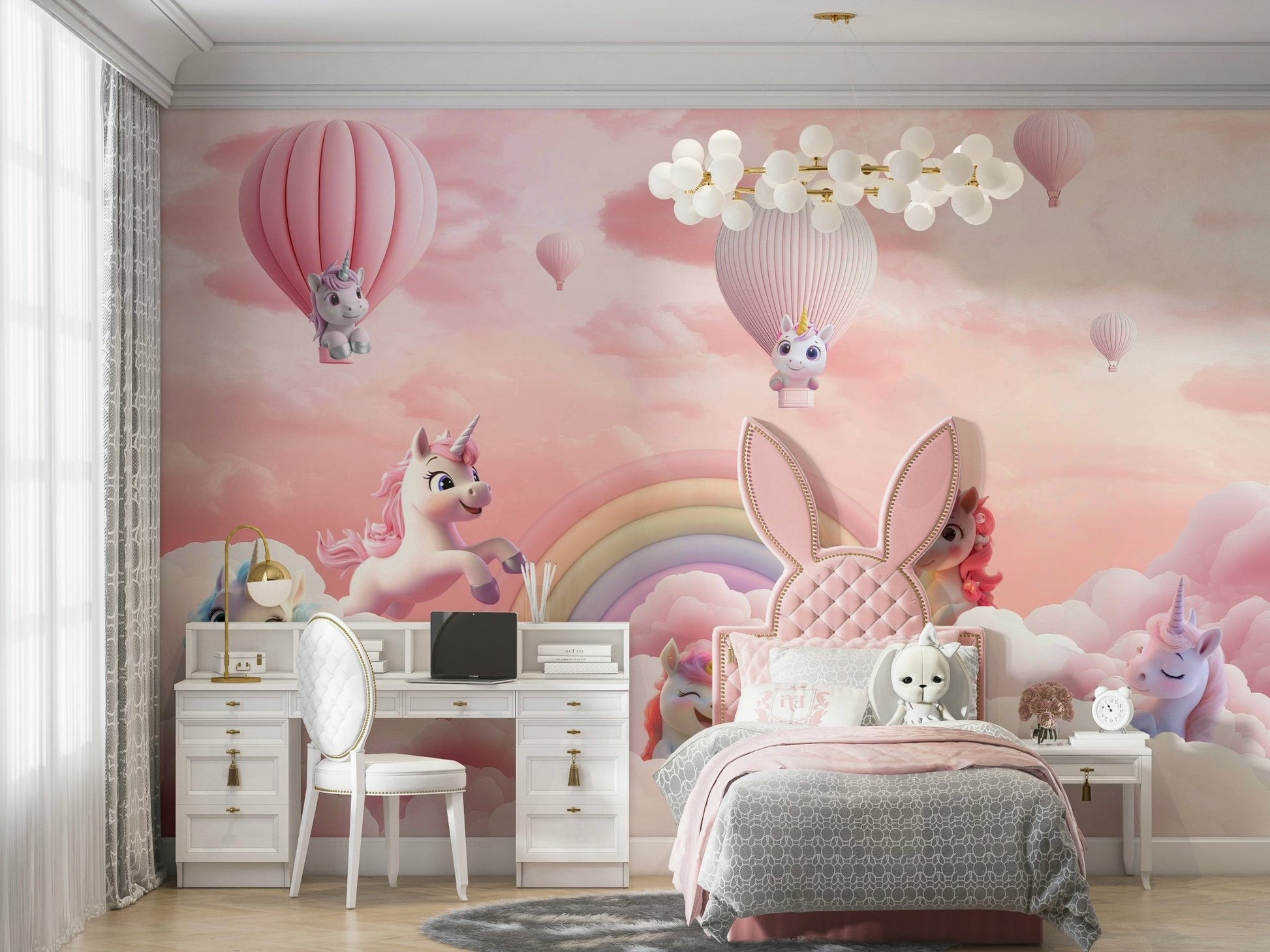 The image is suitable for a bedroom, a nursery, or a quiet space.

