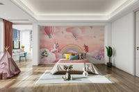 The colors are soft and gentle, with a muted, ethereal palette.

