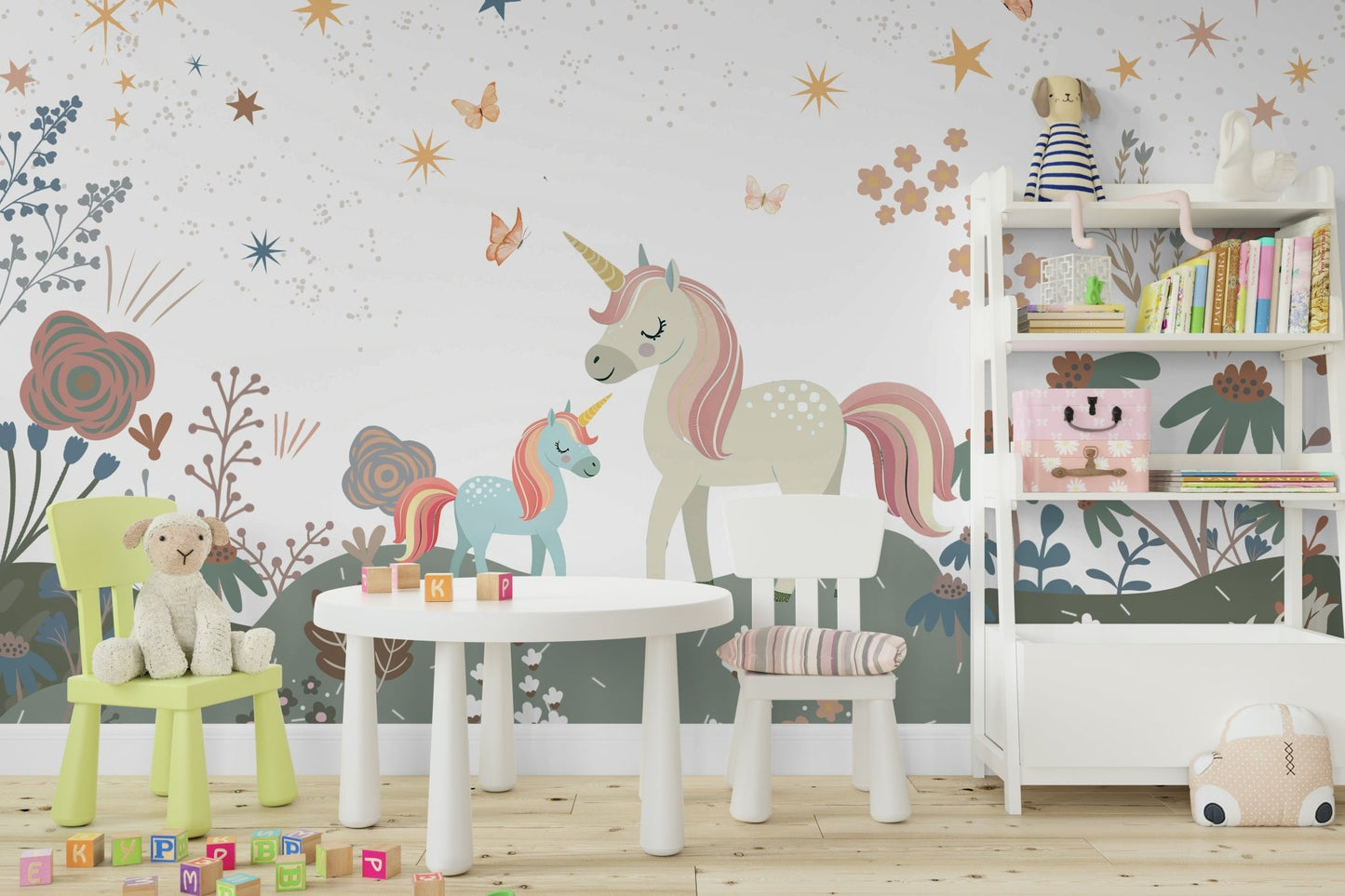 The art style is whimsical and cartoon-like.

