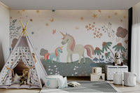 Small sparkling stars or lights are scattered in the air.

