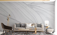 Elegant grey marble wallpaper for decor
