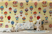 A calming abstract design wallpaper mural that defines a space., GD5719