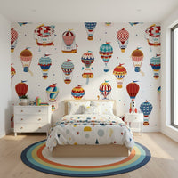 A calming abstract design wallpaper mural that defines a space., GD5708