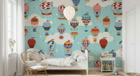 A classic whimsical theme wallpaper for walls.