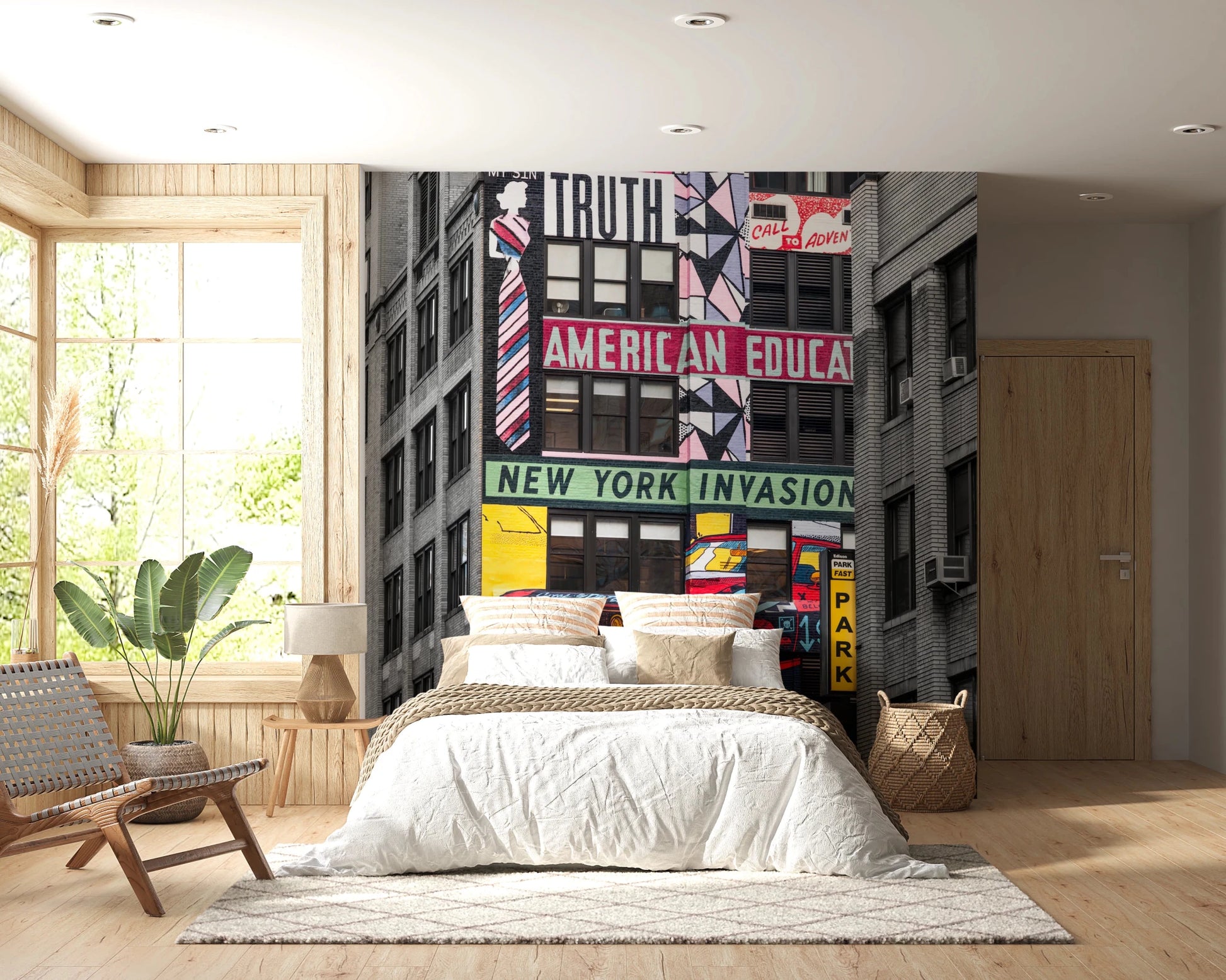 Urban Invasion wallpaper for walls urban graffiti look