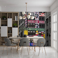 Urban Invasion wall mural bold urban room style