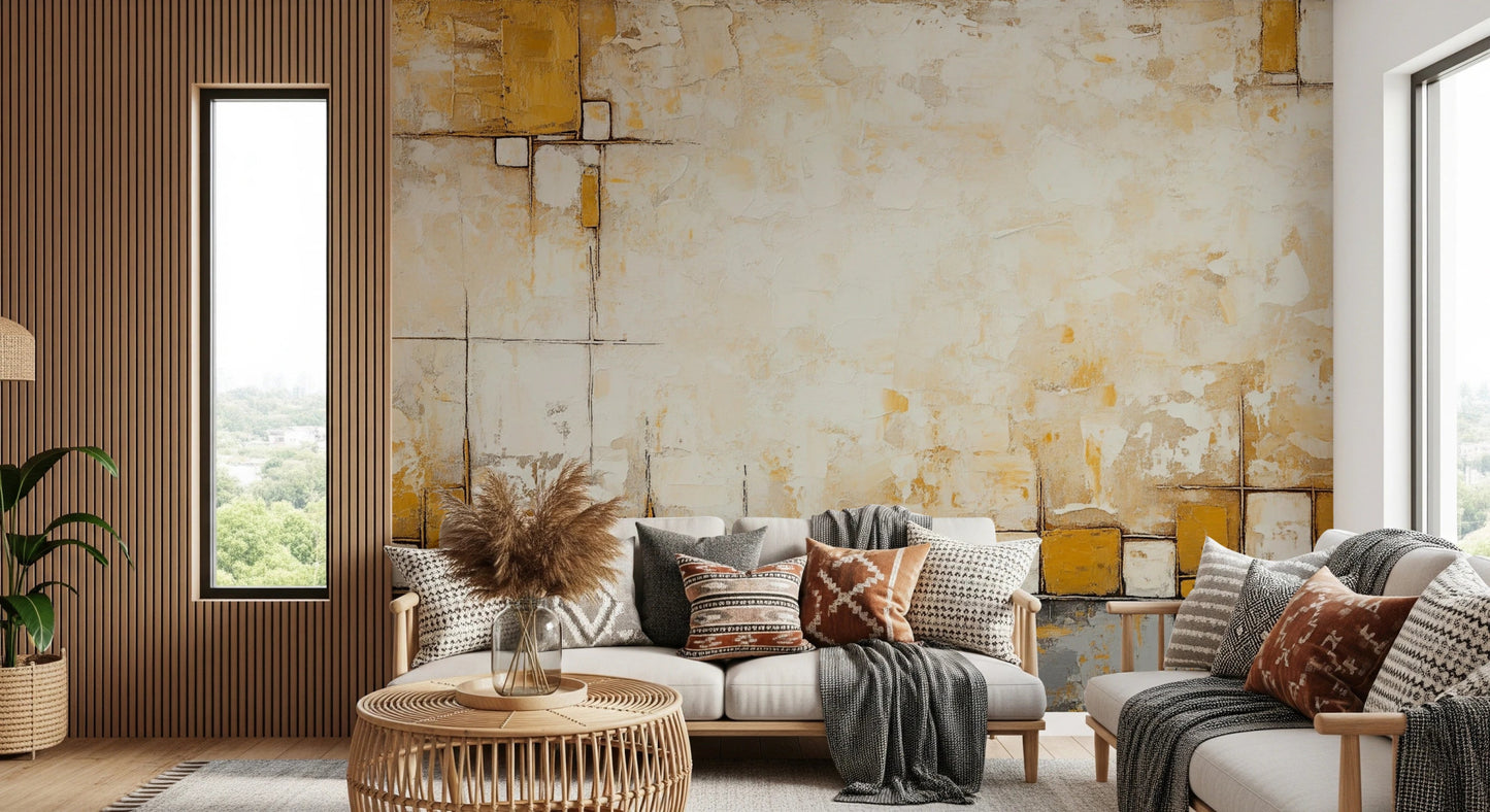 Urban Blocks Wall Mural